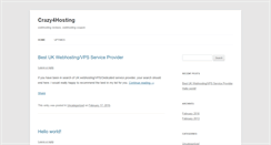 Desktop Screenshot of crazy4hosting.com
